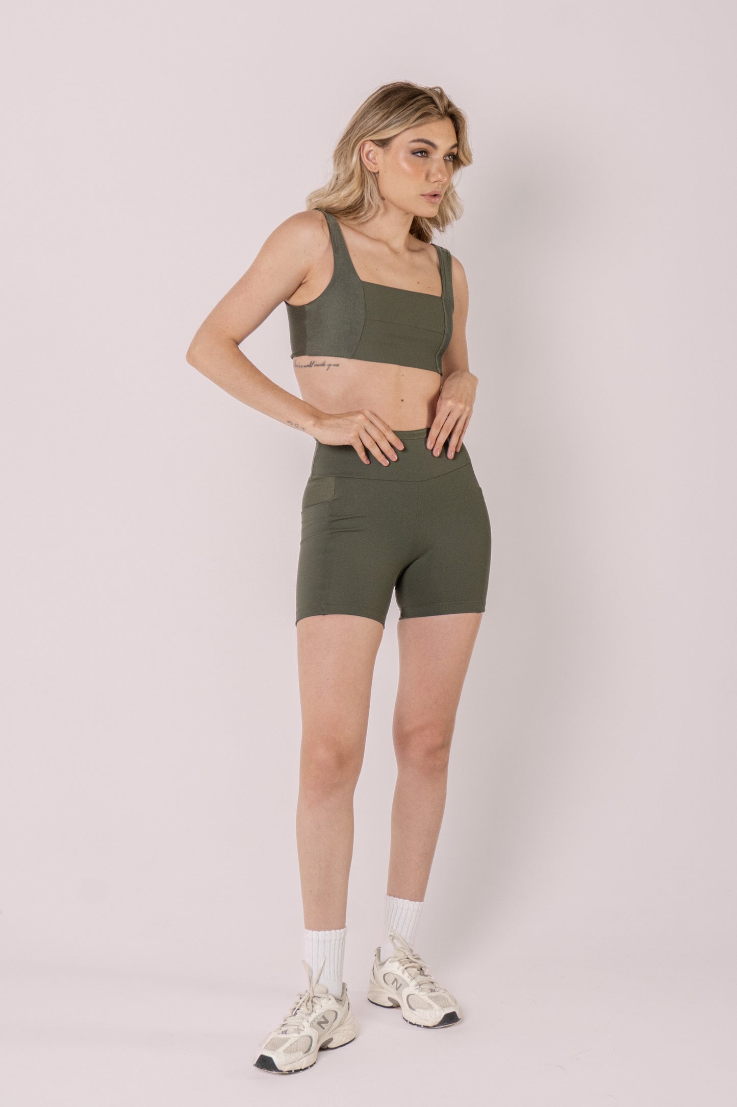Conjunto Short Move + Top Move Militar