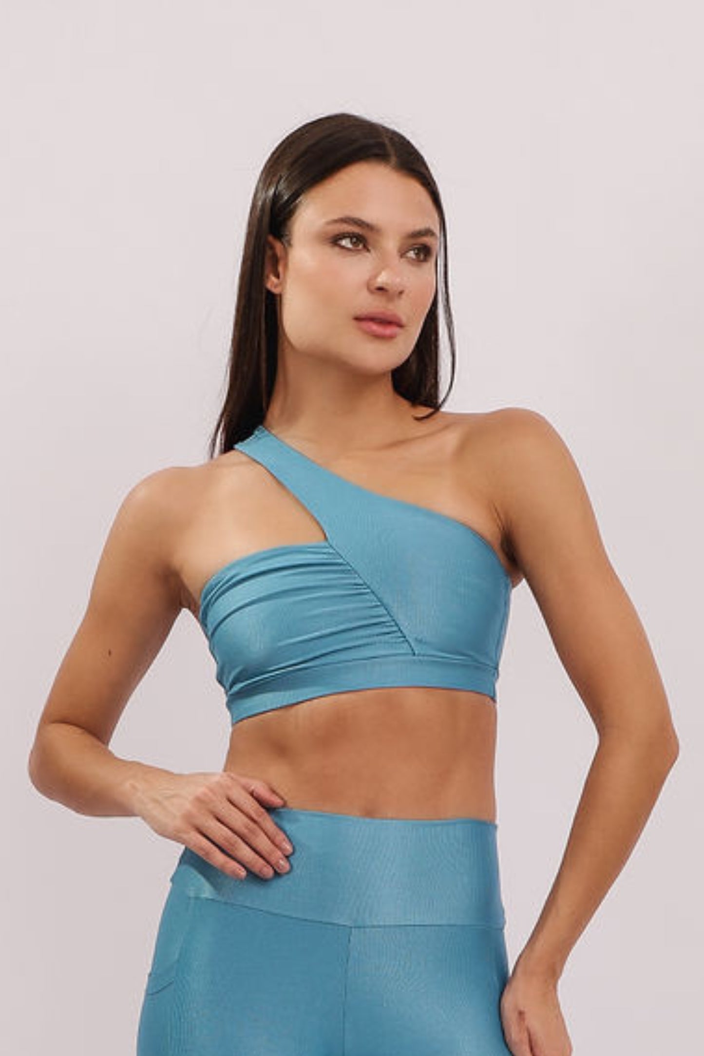 Conjunto Top Unique + Legging Pocket Ocean