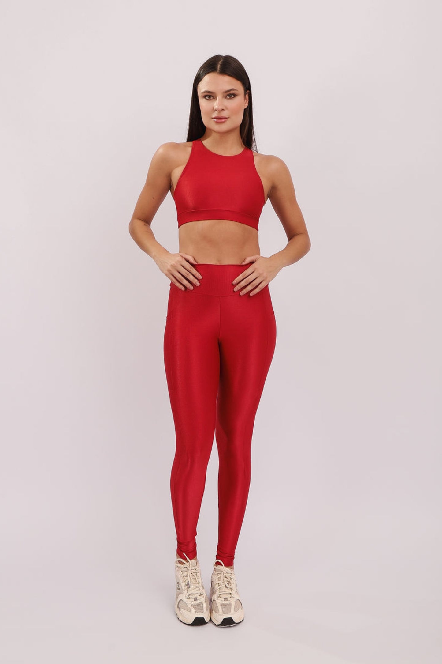 Legging Pocket Cherry
