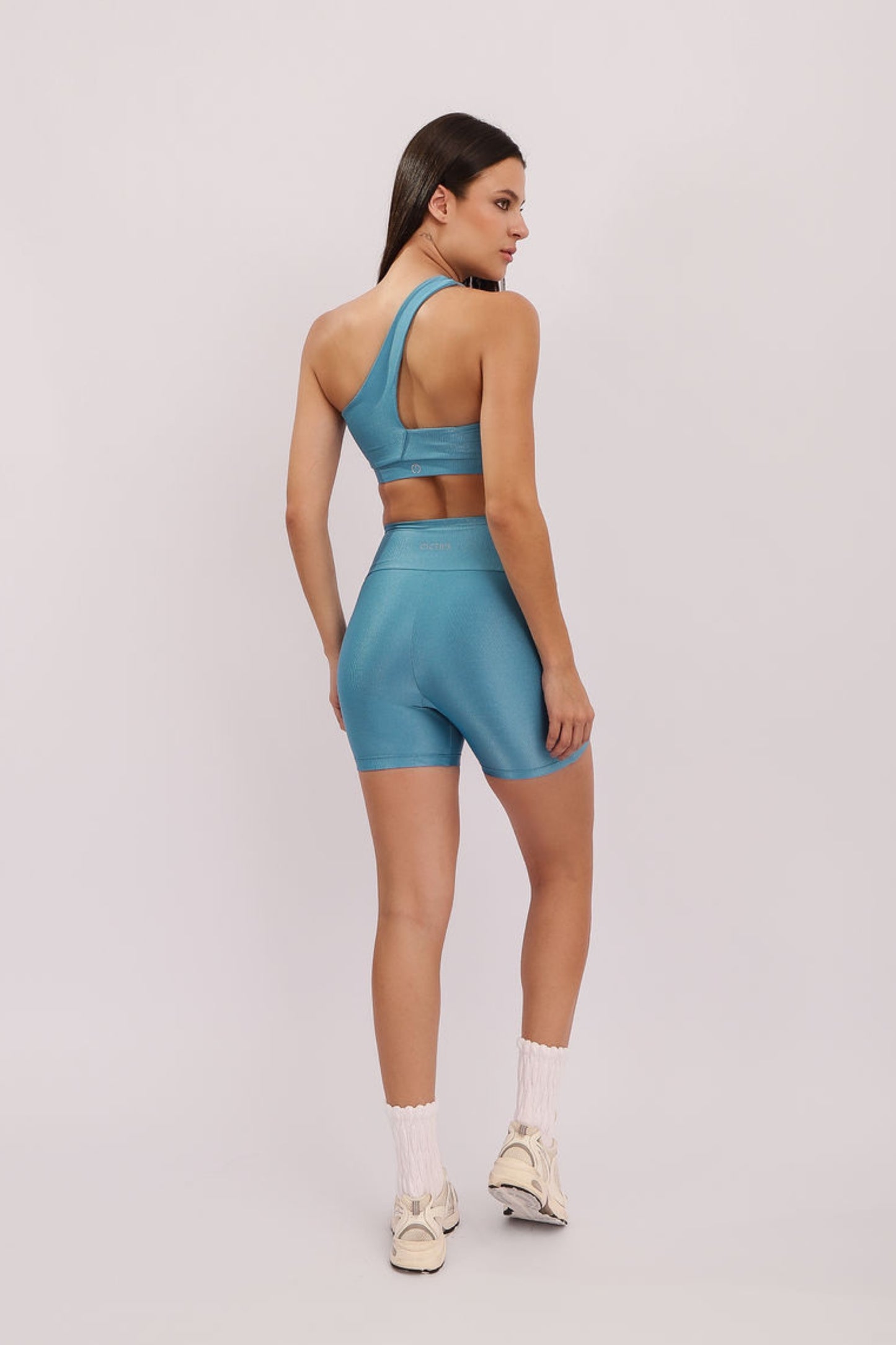 Conjunto Top Unique + Short Pocket Ocean