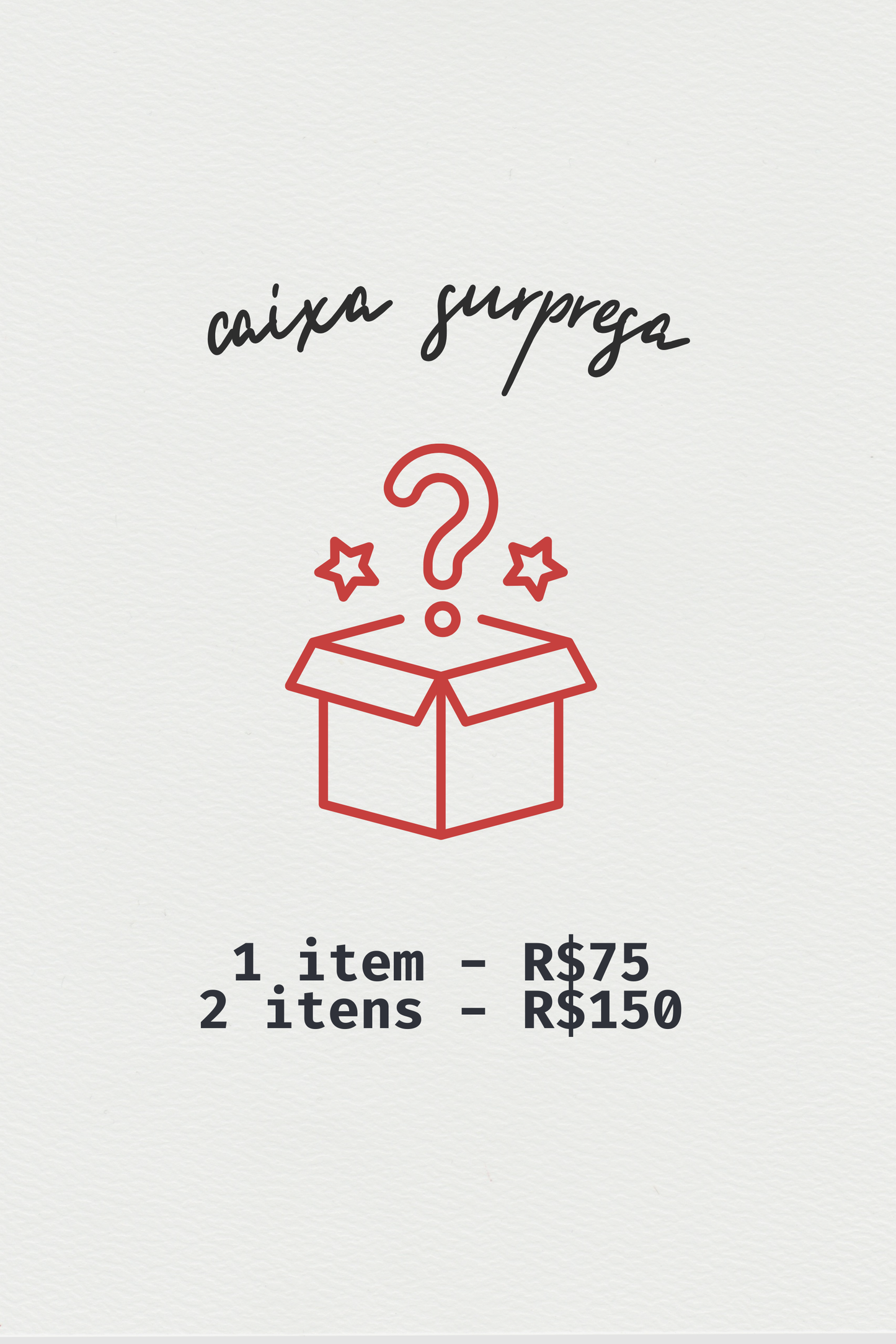 Caixa Surpresa