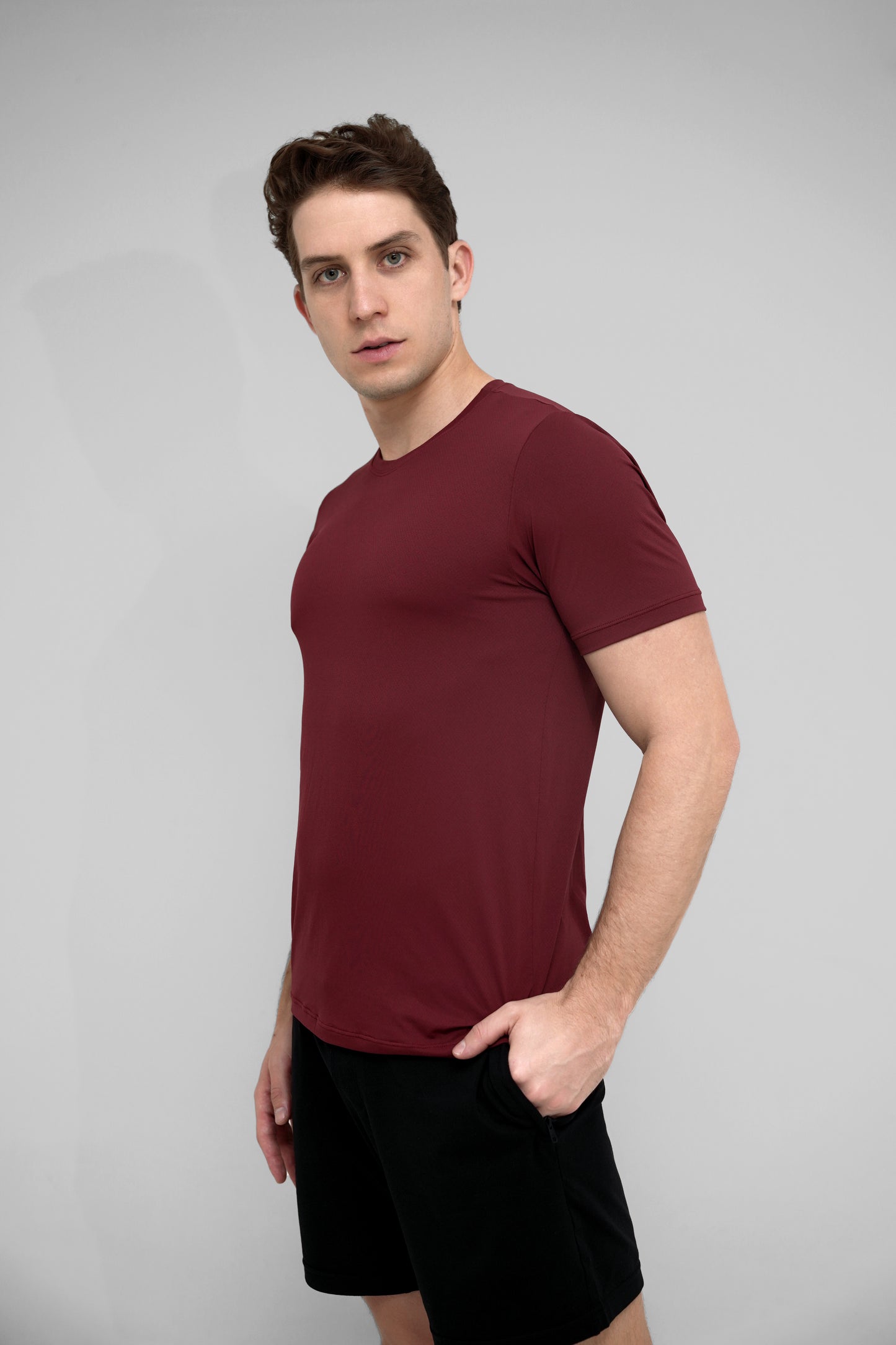 Camiseta Masculina Vinho