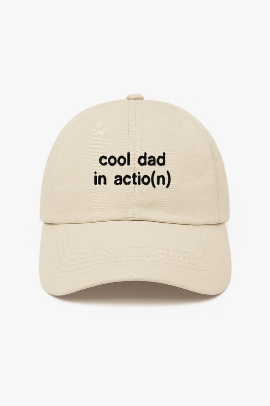 Boné "cool dad in actio(n)" - Off-White