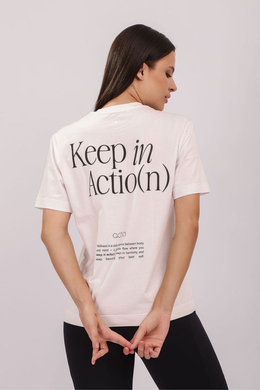 Camiseta Keep In Actio(n)