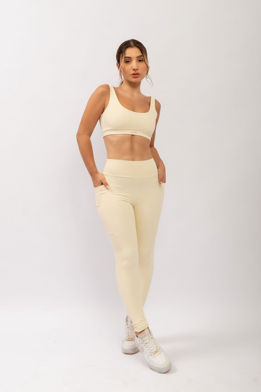 Legging Pocket Cream