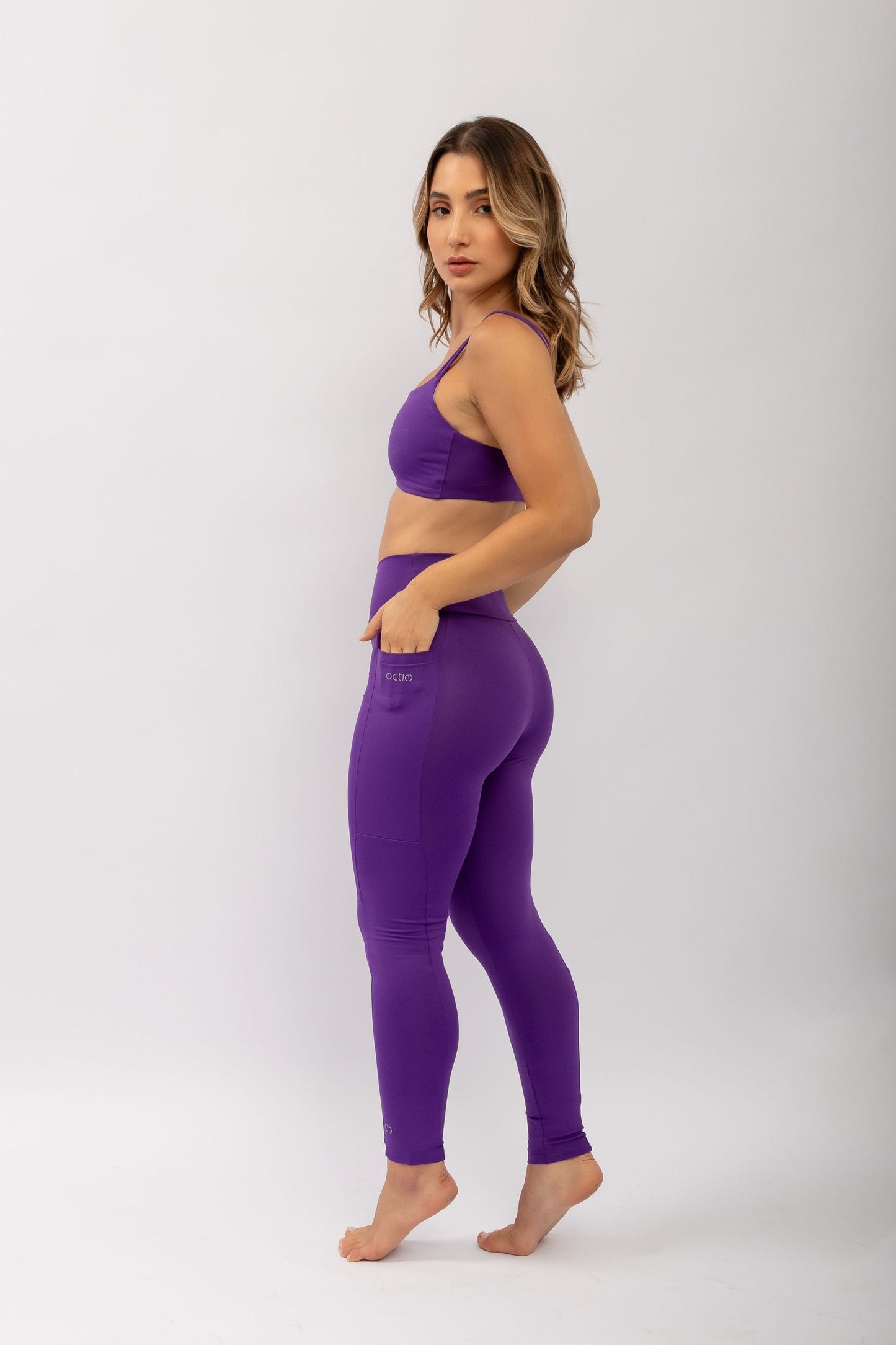 Legging Pocket Berry