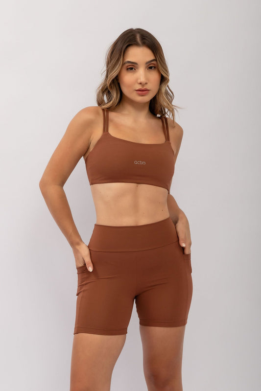 Short Pocket Mocha