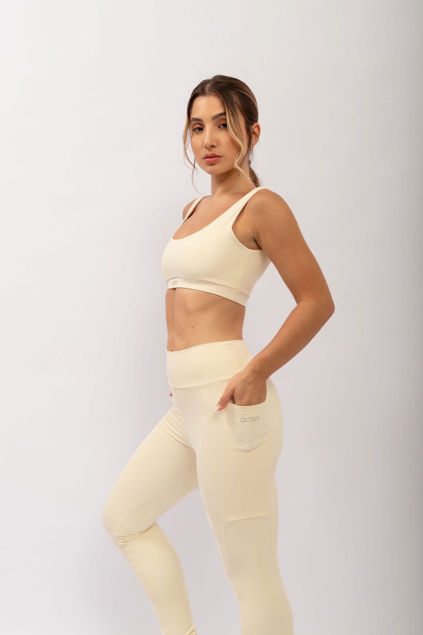 Legging Pocket Cream